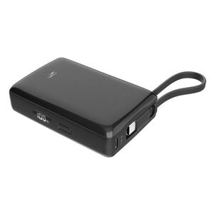 Silicon Power Powerbank Integrált USB-C Kábellel / 10000mAh 22, 5W... kép