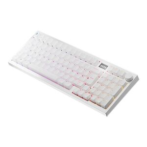 AVAX GM03 PRO Fehér 98% Gasket RGB tri-mode mechanikus billentyűz... kép