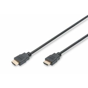 Assmann HDMI Standard connection cable, type A 5m Black AK-330114-050-S kép