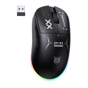 ONIKUMA DM03 RGB játékegér (fekete) kép