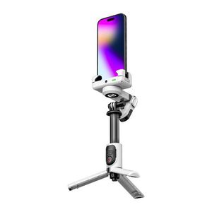AOCHUAN M1 Pro stabilizátor RGB-megvilágítással (fehér) kép