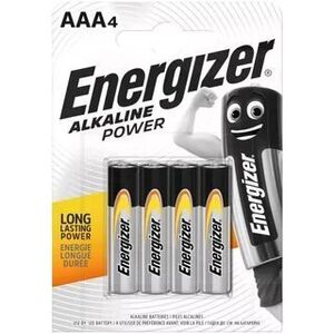Energizer Alkaline power AAA mikro alkáli elem (LR03) (4db/csom) kép