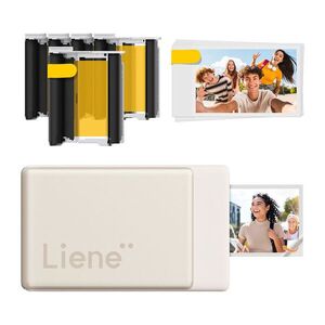 Liene Pearl N200 Pro 2x3 hüvelykes hordozható fotónyomtató készle... kép