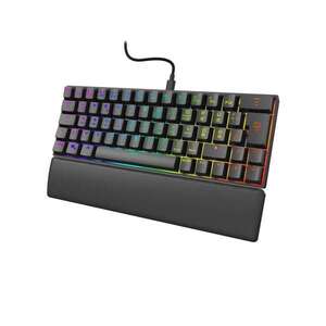 Hama URAGE EXODUS 75% RGB Mechanikus Billentyűzet - Vörös Kapcsoló kép