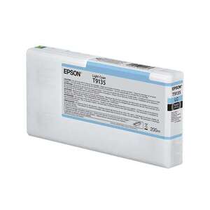 Epson T9135 Világos Cián Tintapatron - 200ml kép