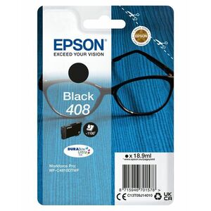 Epson T09J1 Tintapatron Black 18, 9ml No.408, C13T09J14010 kép