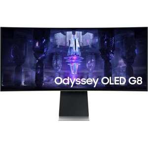 Samsung LS34DG850SUXDU 34" Odyssey OLED G8 játékmonitor kép