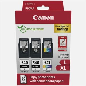 Canon PG-540Lx2 + CL-541XL Tintapatron Multipack 2x11 ml + 1x15ml kép