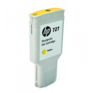 HP F9J78A (727) Yellow tintapatron 300ml F9J78A kép