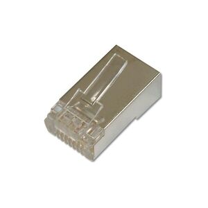 DIGITUS A-MO 8/8 SRS Cat.5e árnyékolt 8P8C RJ45 Pass through átme... kép