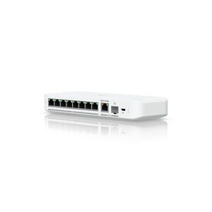 Ubiquiti switch 8x2500mbps, menedzselhető, asztali - usw-flex-2.5... kép