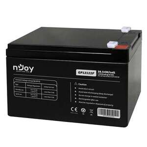 APC (Njoy) GP12122F Akkumulátor 12V/12Ah zárt, gondozásmentes Borne T2 kép