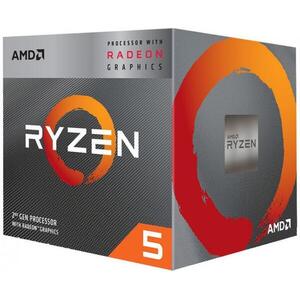 Ryzen 5 3400G 4-Core 3.7GHz AM4 Box (YD3400C5FHBOX) kép