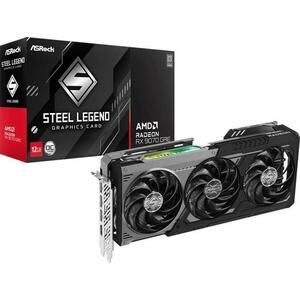 Radeon RX 9070 GRE Steel Legend Dark OC 12GB GDDR 192bit (RX9070GRE SLD 12GO) kép