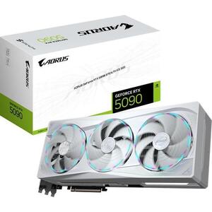 GeForce RTX 5090 AORUS STEALTH ICE 32GB GDDR7 512bit (GV-N5090AORUSST ICE-32GD 1.0) kép