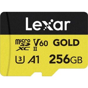 Gold microSDXC 256GB (LMSGOLD256G-BNNNG) kép