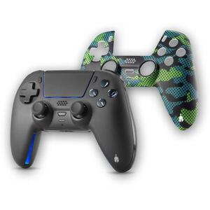 Sarissa Wireless Controller Black PS4/PS5/PC/SWITCH + 1 Extra Faceplate (SGCPCPS501B) kép