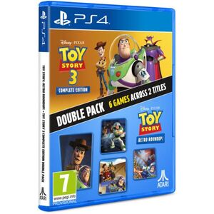 Toy Story Double Pack: Toy Story Retro Roundup! + Toy Story 3 Complete Edition (PS4) kép