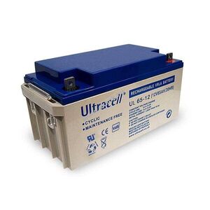 Ultracell UL65-12 12V 65Ah akku AGM ólom kép