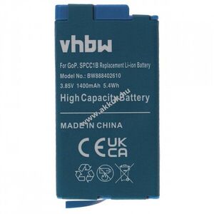 Helyettesítő akku GoPro Max típus SPCC1B 1400mAh kép