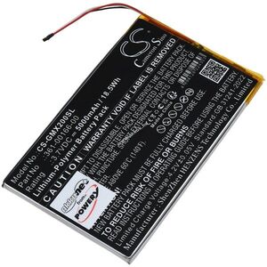 Garmin típus 361-00166-00 helyettesítő akku 3, 7V 5000mAh 18Wh Li-Polymer kép