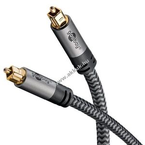Goobay Plus Series TOSLINK kábel 1m Toslink csatlakozó - Toslink csatlakozó kép