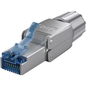 Goobay CAT 6A STP RJ45 csatlakozó helyszíni konfekcionálható 5, 0-8, 5mm csavaros sapka LSA kép
