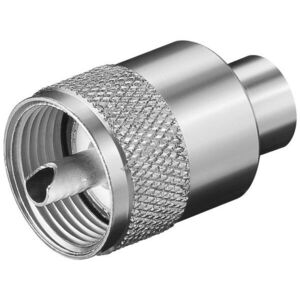 Goobay UHF csatlakozó RG59/U kábelhez max6mm átmérővel kép