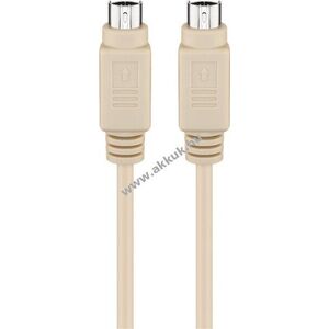 Goobay PS/2 billentyűzet-/egér kábel 2m Mini-DIN6 (PS/2) > Mini-DIN6 (PS/2) 0, 5W 0, 1A kép