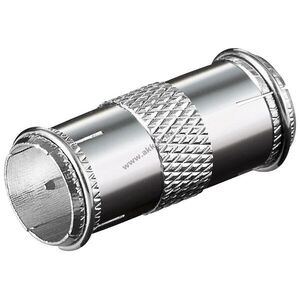 Goobay F-csatlakozó (Quick) - F-csatlakozó (Quick) adapter réz-cink ötvözet kép