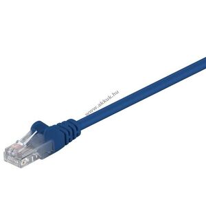 Goobay CAT 5e U/UTP CCA patchkábel 10m kék kép