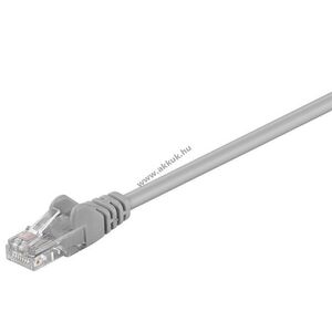 Goobay CAT5e U/UTP patchkábel 20m rézzel bevont alumínium vezető (CCA) szürke kép