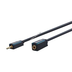 Clicktronic 3, 5mm AUX hosszabbítókábel sztereó 1, 5m OFC 24 karátos aranyozott csatlakozó kép