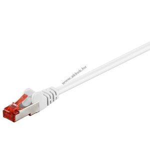Goobay CAT6 S/FTP (PiMF) patchkábel 50m fehér CU LSZH RJ45 kép