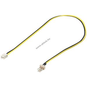 Goobay PC ventilátor hosszabbító kábel 3-Pin (Molex) 2-Pin (Molex) 0, 3m kép