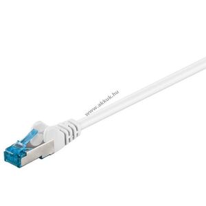 Goobay CAT-6A S/FTP (PiMF) patchkábel 50m fehér CU LSZH kép