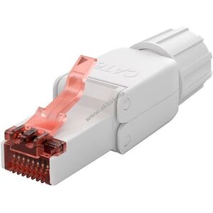 Goobay CAT6 szerelhető RJ45 dugó UTP 5, 0-8, 5mm csavaros kupak LSA szerszámmentes kép