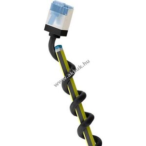 Goobay CAT6A slim U/FTP patchkábel RJ45 extra rövid csatlakozó 3m AWG32 TPE LSZH tiszta CU kép