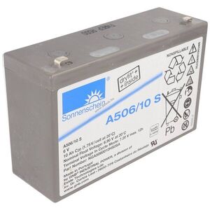 Sonnenschein Dryfit A506/10S 6V 10000mAh VDS G189230 akku AGM és ólom-zselés kép