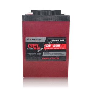 Panther tracline Gel Deep Cycle 6V 225Ah akku AGM ólom-zselés kép