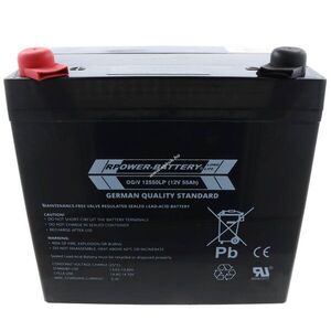 RPower OGiV 12550LP 12V 55Ah akku AGM ólom kép