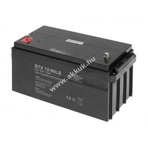 Wing BTX12-80LS 12V 80Ah akku AGM ólom kép