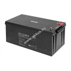 Wing BTX12-200LS 12V 210Ah nagyáramú akku AGM ólom-zselés kép