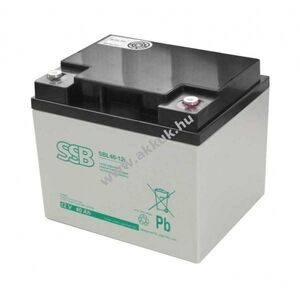 SSB SBL40-12i 12V 40Ah ólom-zselés akku AGM kép