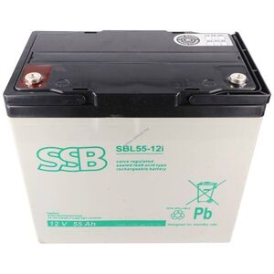 SSB SBL55-12i 12V 55Ah akku AGM ólom-zselés kép