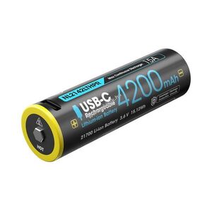 Nitecore NL2142LTHPR 21700 3, 6V 4200mAh akku Li-Ion kép