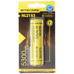 Nitecore 21700 NL2153 3, 6V 5300mAh akku Li-Ion kép
