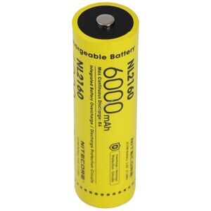 Nitecore NL2160 21700 3, 6V 6000mAh akku Li-Ion kép