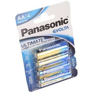 Panasonic EVOLTA AA Mignon ceruza elem 4db/csomag alkáli kép