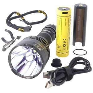 Nitecore NEW P30 zseblámpa NL2150R 21700 5000mAh akku Li-ion kép